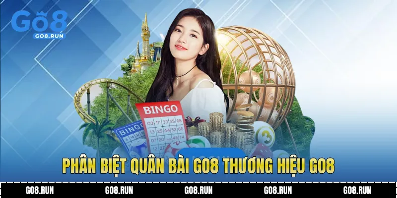 Phân biệt quân bài Go8 thương hiệu Go8